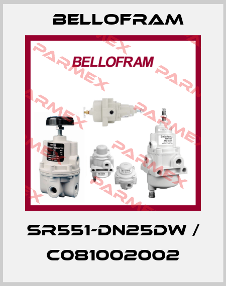SR551-DN25DW / C081002002 Bellofram