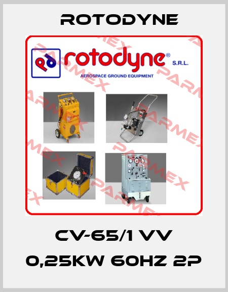 CV-65/1 VV 0,25kW 60Hz 2p Rotodyne