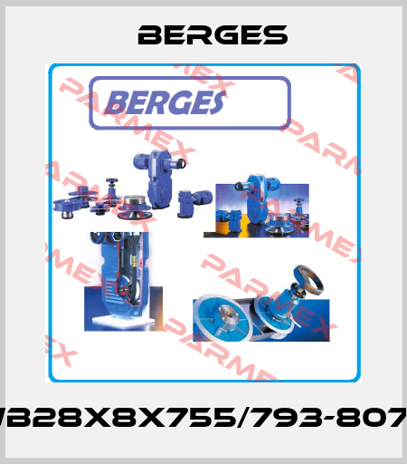 CWB28x8x755/793-8078-1 Berges