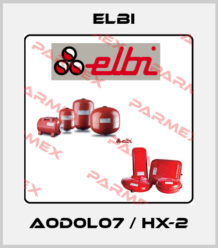 A0D0L07 / HX-2 Elbi