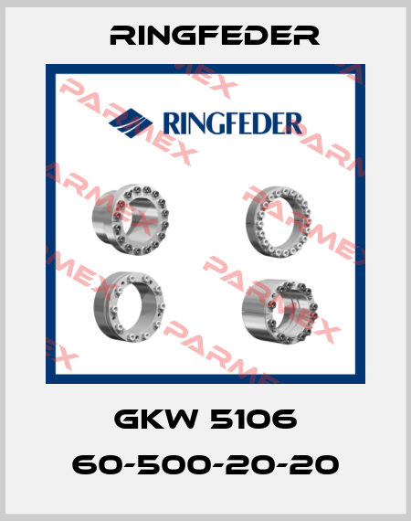 GKW 5106 60-500-20-20 Ringfeder
