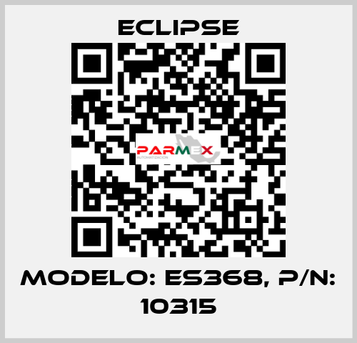 MODELO: ES368, P/N: 10315 Eclipse