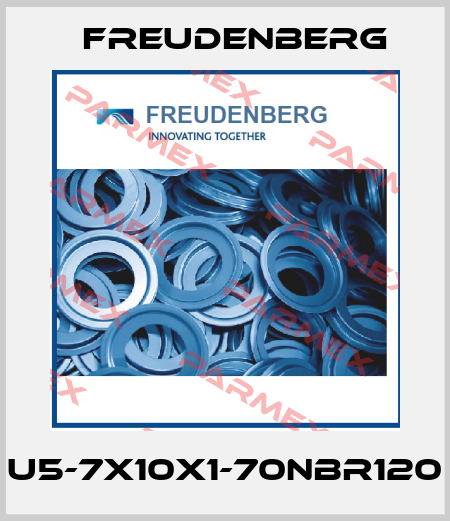 U5-7X10X1-70NBR120 Freudenberg