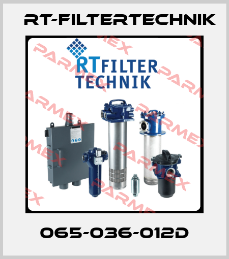 065-036-012D RT-Filtertechnik