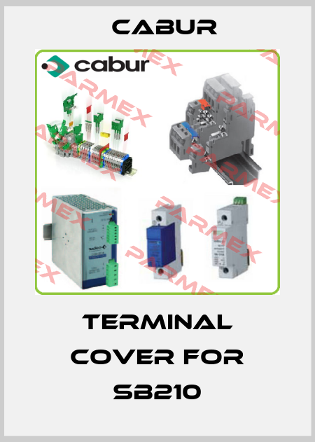 Terminal cover for SB210 Cabur