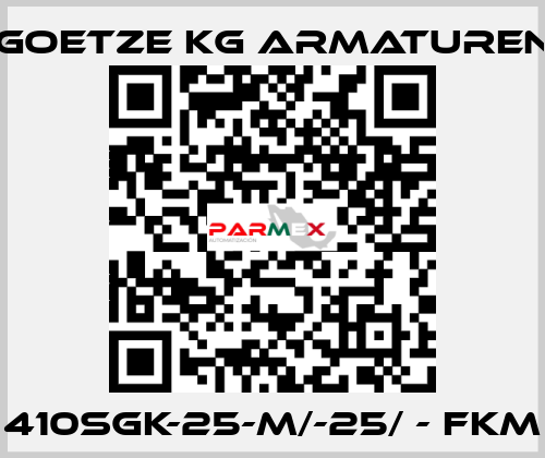 410sGK-25-m/-25/ - FKM Goetze KG Armaturen