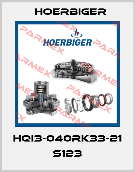 HQI3-040RK33-21 S123 Hoerbiger