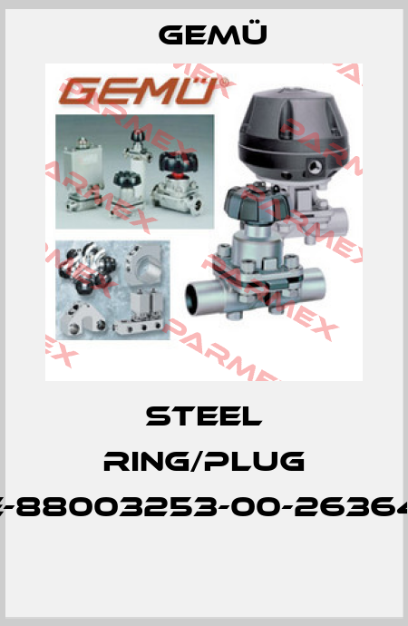 STEEL RING/PLUG I-DE-88003253-00-2636444  Gemü