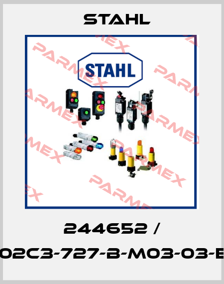 244652 / 8602C3-727-B-M03-03-E03 Stahl