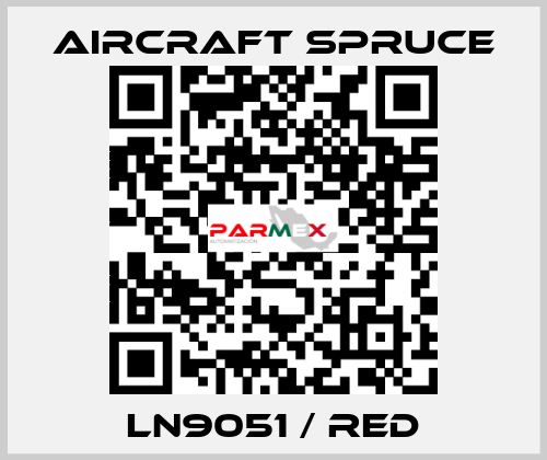 LN9051 / red Aircraft Spruce