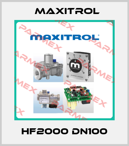 HF2000 DN100 Maxitrol