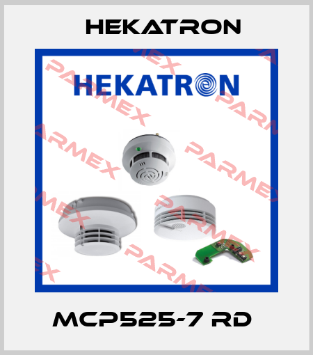 MCP525-7 RD  Hekatron