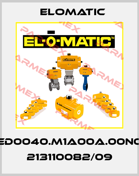 ED0040.M1A00A.00N0 213110082/09 Elomatic