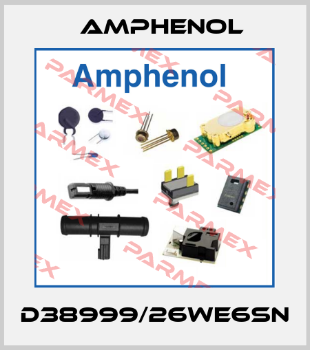 D38999/26WE6SN Amphenol