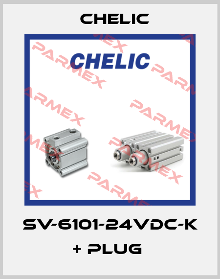 SV-6101-24VDC-K + PLUG  Chelic