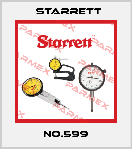 No.599 Starrett