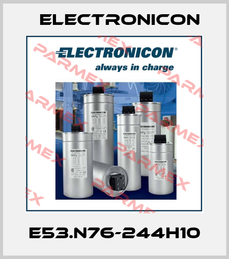 E53.N76-244H10 Electronicon