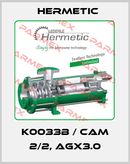 K0033B / CAM 2/2, AGX3.0 Hermetic