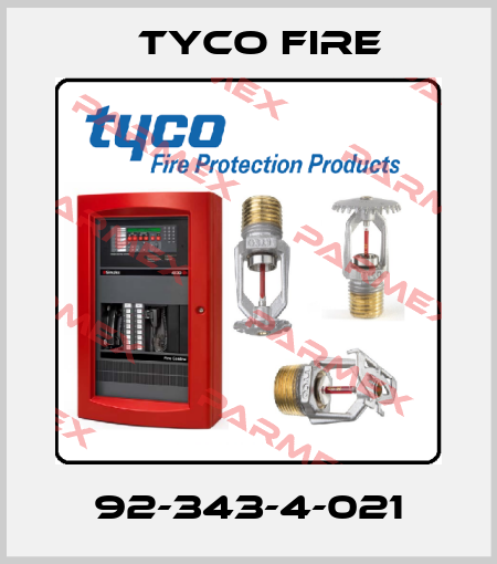 92-343-4-021 Tyco Fire