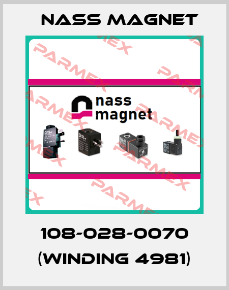 108-028-0070 (winding 4981) Nass Magnet