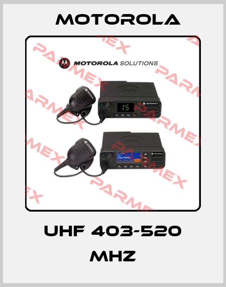 UHF 403-520 MHZ Motorola