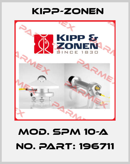Mod. SPM 10-A  No. part: 196711 Kipp-Zonen