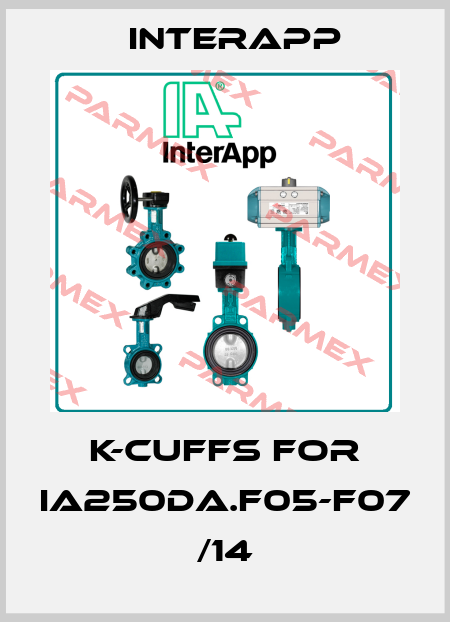 K-cuffs for IA250DA.F05-F07 /14 InterApp