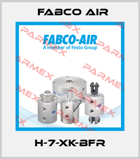 H-7-XK-BFR Fabco Air