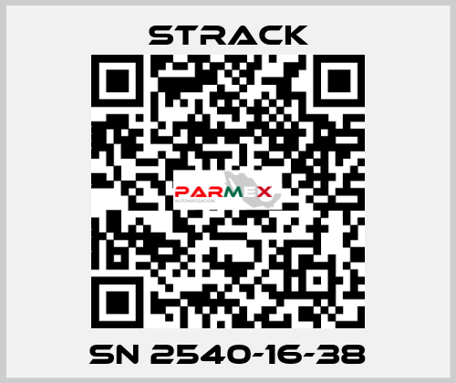 SN 2540-16-38 Strack