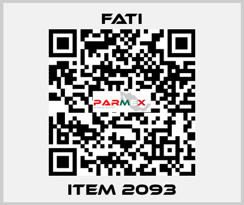 ITEM 2093 FATI