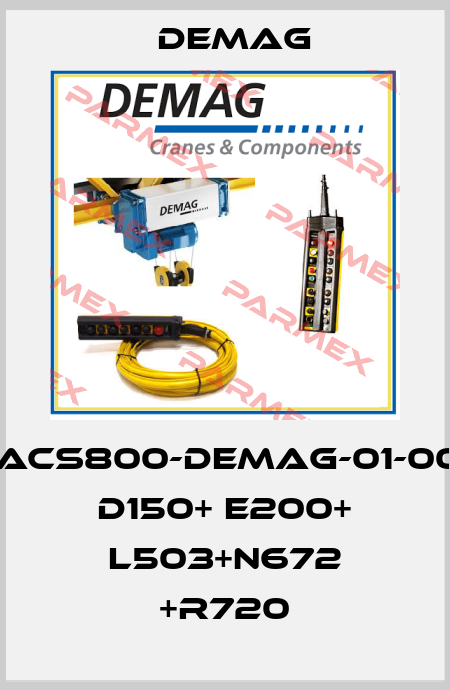 Type:ACS800-DEMAG-01-0040-3+ D150+ E200+ L503+N672 +R720 Demag