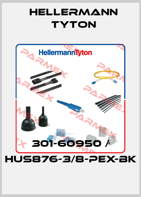 301-60950 / HUS876-3/8-PEX-BK Hellermann Tyton