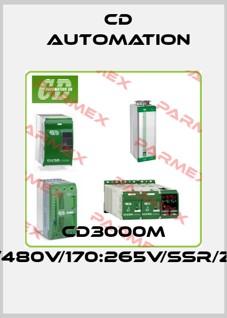 CD3000M 2PH/150A/380V/480V/170:265V/SSR/ZC/IF/HB/FAN110V CD AUTOMATION