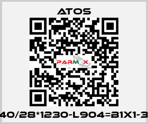 CK-40/28*1230-L904=B1X1-33-X Atos