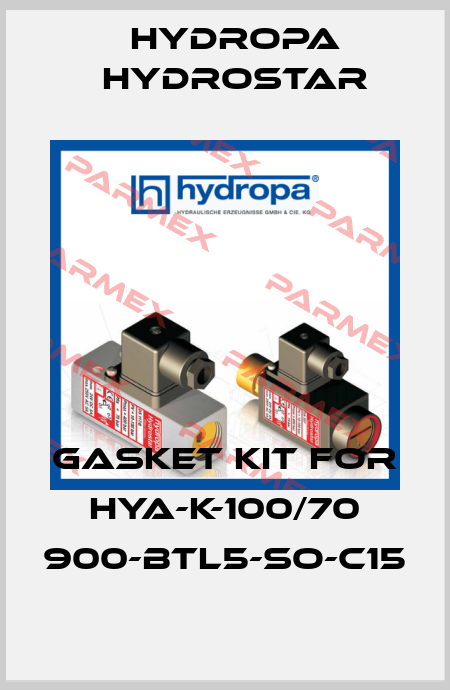 gasket kit for HYA-K-100/70 900-BTL5-SO-C15 Hydropa Hydrostar