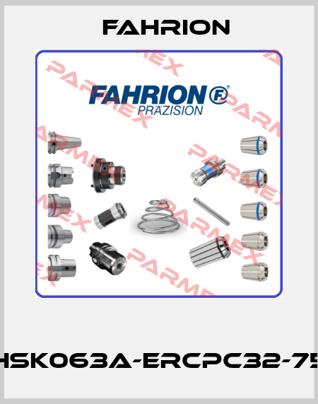  HSK063A-ERCPC32-75 Fahrion