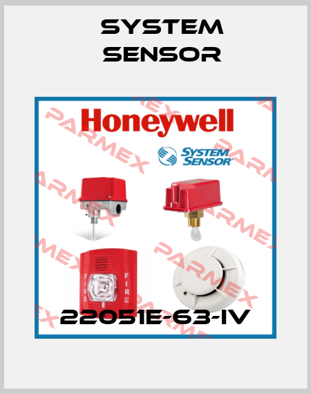 22051E-63-IV System Sensor