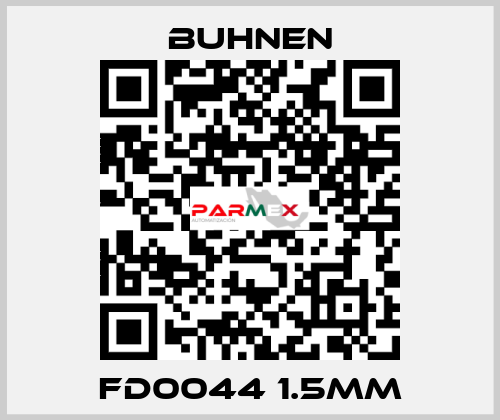 FD0044 1.5mm Buhnen