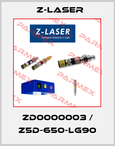 ZD0000003 / Z5D-650-LG90 Z-LASER