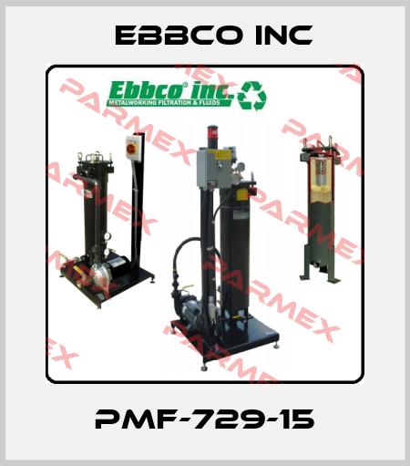 PMF-729-15 EBBCO Inc