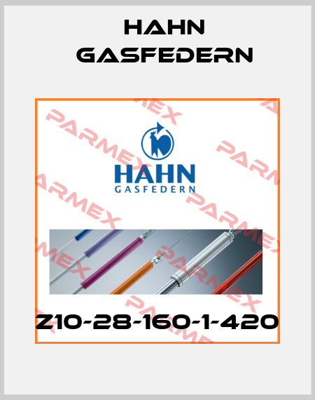Z10-28-160-1-420 Hahn Gasfedern