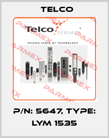 p/n: 5647, Type: LYM 1535 Telco