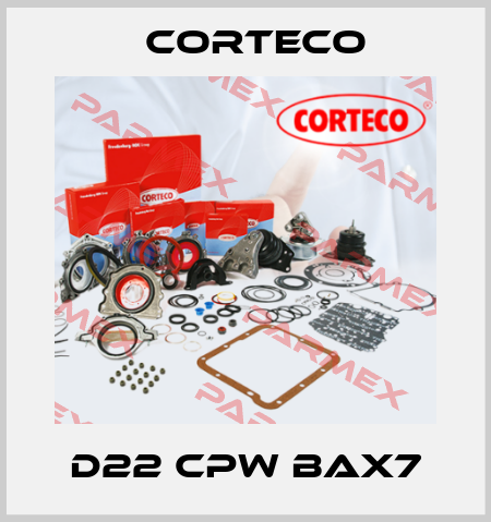 D22 CPW BAX7 Corteco