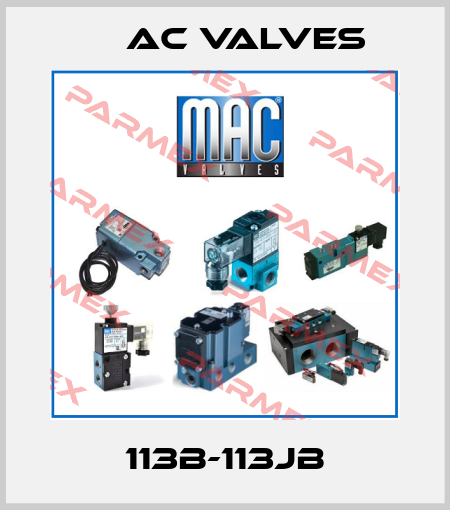 113B-113JB МAC Valves