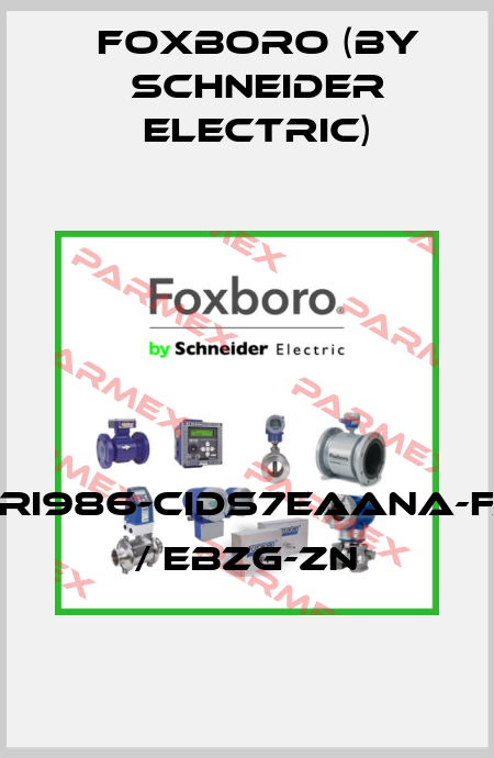 SRI986-CIDS7EAANA-FA / EBZG-ZN Foxboro (by Schneider Electric)