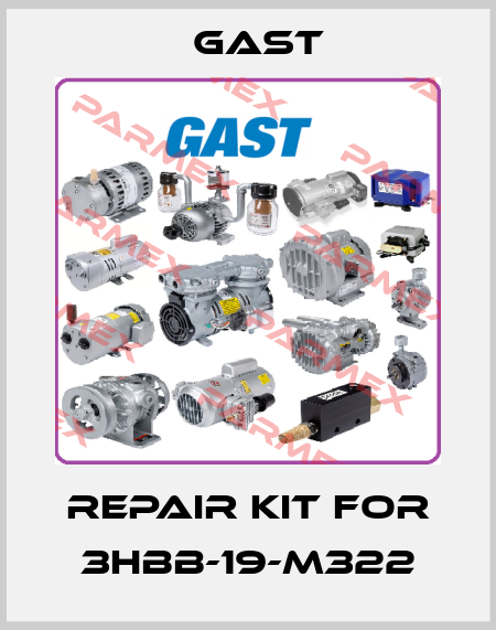 repair kit for 3HBB-19-M322 Gast