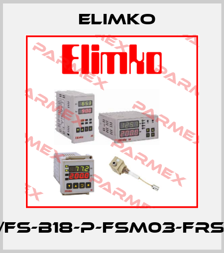 E-TW/FS-B18-P-FSM03-FRS01-FF Elimko