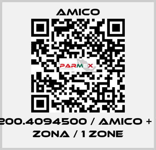 200.4094500 / AMICO + 1 ZONA / 1 ZONE AMICO