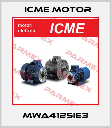 MWA4125IE3 Icme Motor