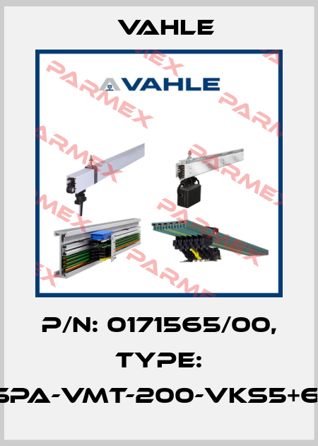 P/n: 0171565/00, Type: VSPA-VMT-200-VKS5+6-R Vahle